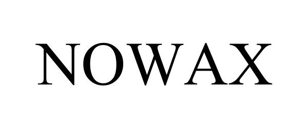 Trademark Logo NOWAX