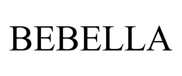 Trademark Logo BEBELLA