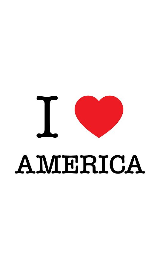  I LOVE/HEART AMERICA