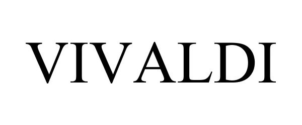Trademark Logo VIVALDI