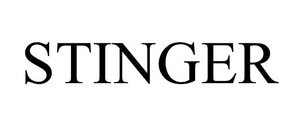 Trademark Logo STINGER