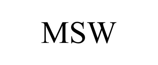  MSW