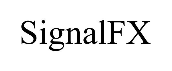 Trademark Logo SIGNALFX