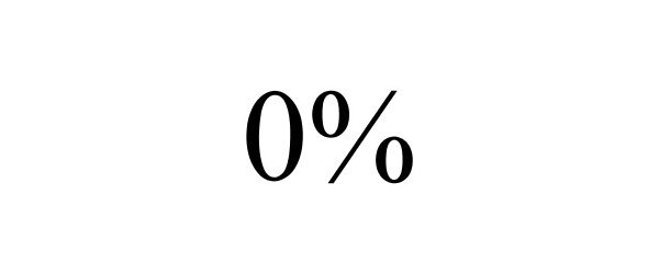  0%