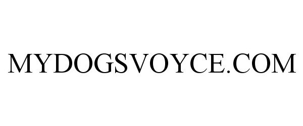  MYDOGSVOYCE.COM