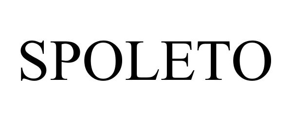 Trademark Logo SPOLETO