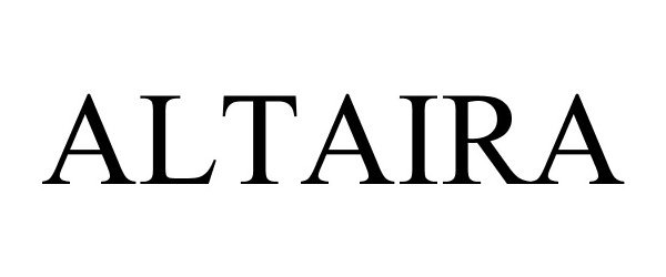 Trademark Logo ALTAIRA