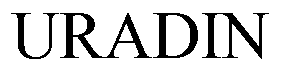 Trademark Logo URADIN