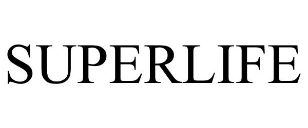 Trademark Logo SUPERLIFE