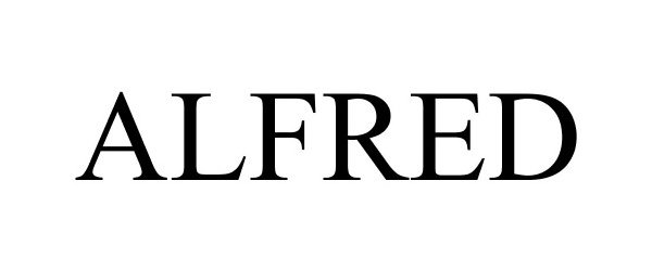 Trademark Logo ALFRED