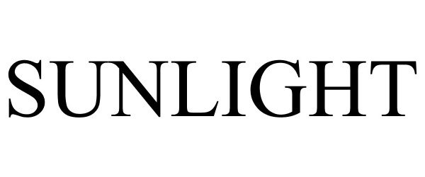 Trademark Logo SUNLIGHT