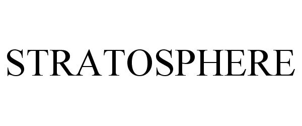 Trademark Logo STRATOSPHERE