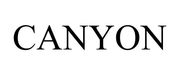 Trademark Logo CANYON