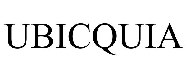 Trademark Logo UBICQUIA