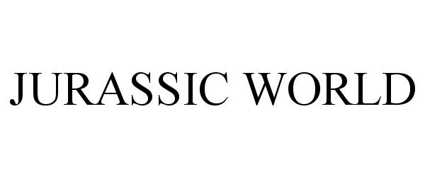 Trademark Logo JURASSIC WORLD