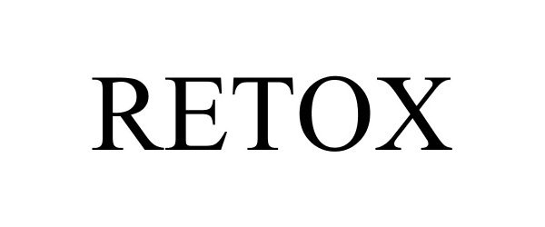 Trademark Logo RETOX