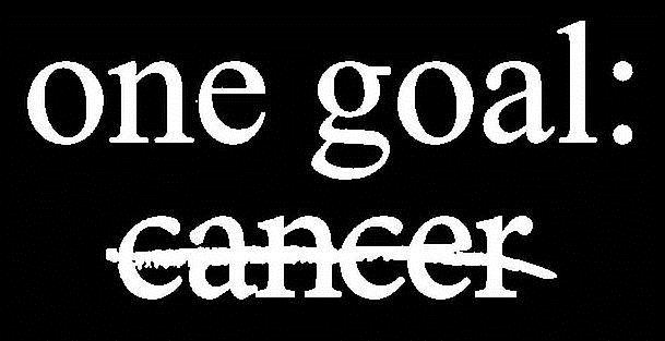 Trademark Logo ONE GOAL: CANCER