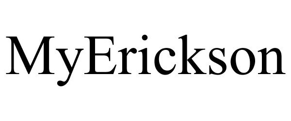 Trademark Logo MYERICKSON
