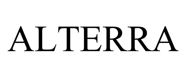 Trademark Logo ALTERRA