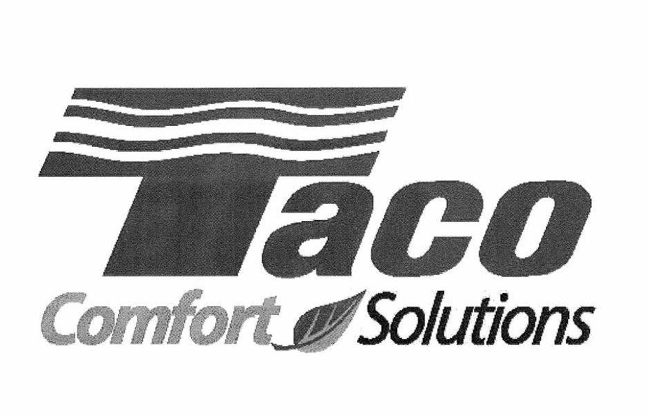 Trademark Logo TACO COMFORT SOLUTIONS