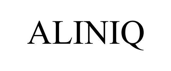 Trademark Logo ALINIQ