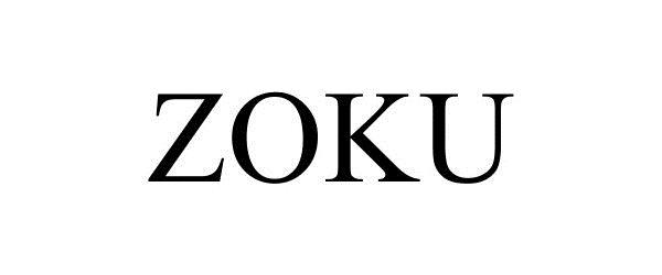 Trademark Logo ZOKU