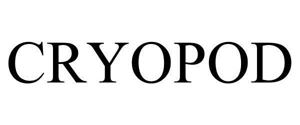 Trademark Logo CRYOPOD