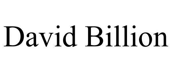 DAVID BILLION