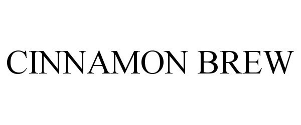 Trademark Logo CINNAMON BREW