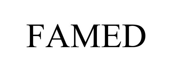 Trademark Logo FAMED