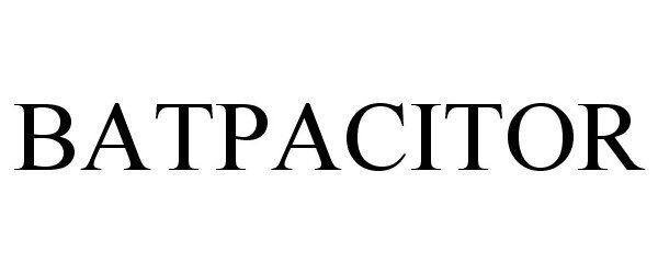 Trademark Logo BATPACITOR