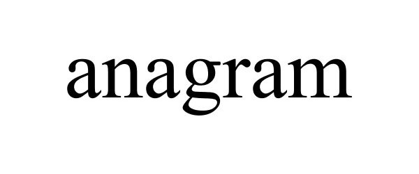 Trademark Logo ANAGRAM