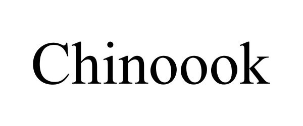 Trademark Logo CHINOOOK