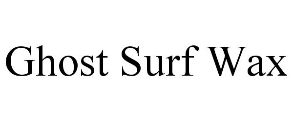  GHOST SURF WAX