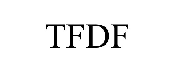 Trademark Logo TFDF