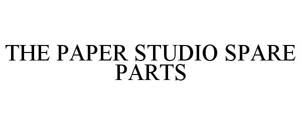  THE PAPER STUDIO SPARE PARTS