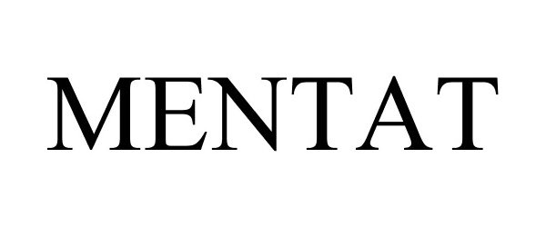 Trademark Logo MENTAT