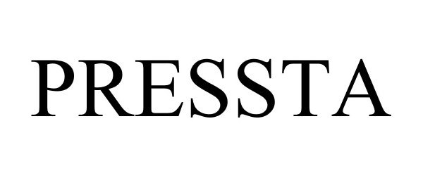 Trademark Logo PRESSTA