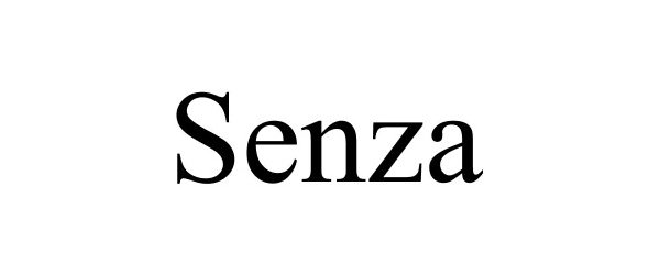 Trademark Logo SENZA