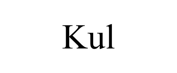 Trademark Logo KUL