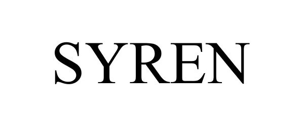 Trademark Logo SYREN