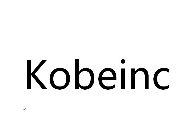 Trademark Logo KOBEINC