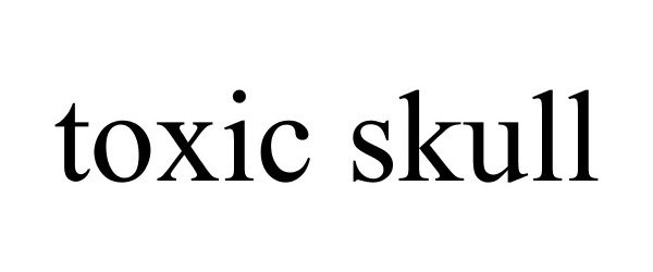 Trademark Logo TOXIC SKULL