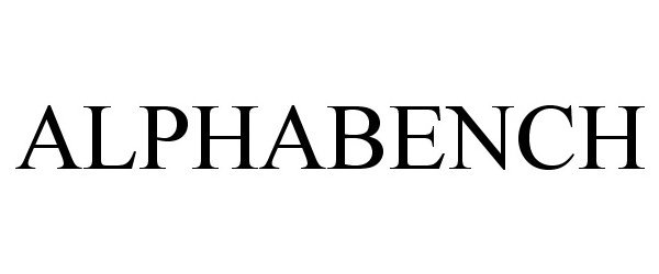 Trademark Logo ALPHABENCH