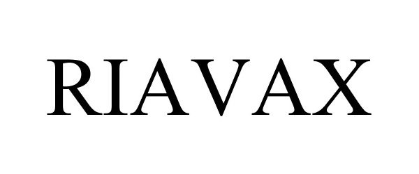 Trademark Logo RIAVAX