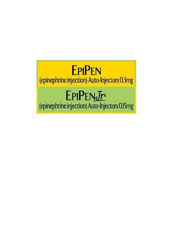  EPIPEN (EPINEPHRINE INJECTION) AUTO-INJECTORS 0.3 MG EPIPEN JR (EPINEPHRINE INJECTION) AUTO-INJECTORS 0.15 MG