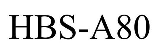 Trademark Logo HBS-A80