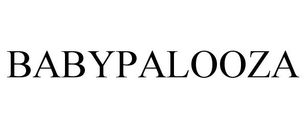 Trademark Logo BABYPALOOZA