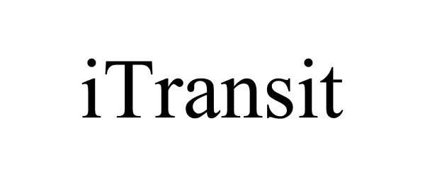Trademark Logo ITRANSIT