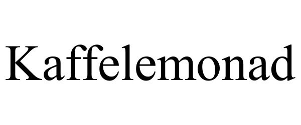 Trademark Logo KAFFELEMONAD